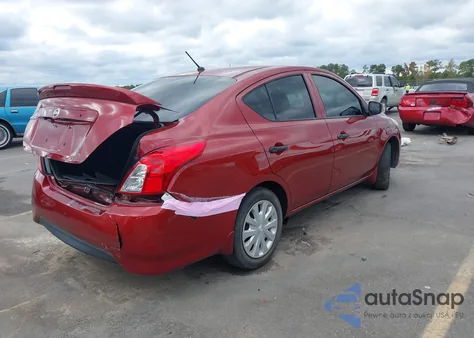 2019 Nissan Versa 1.6 S+ из США, поврежденный, VIN 3N1CN7AP5KL808842